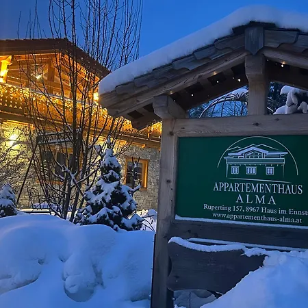 Daire - Appartementhaus Alma Haus im Ennstal